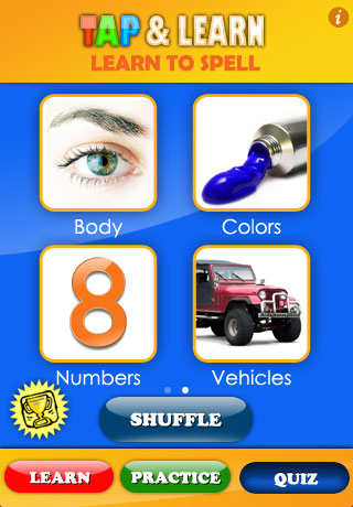Tap N Learn â Learn to Spell - Educational App